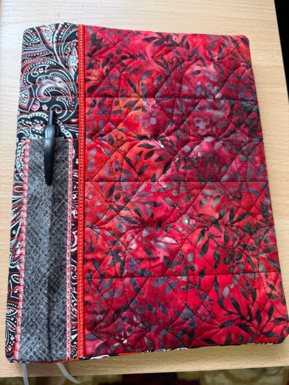 Quilted Composition book or journal covers